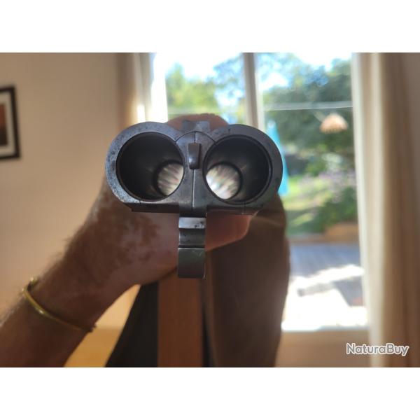 Fusil juxtapose  cal 12 platine