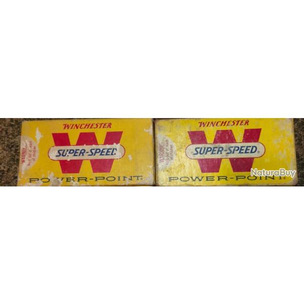 2 Bo�te de 20 cartouches cal 284 winchester !!! Rare !!!