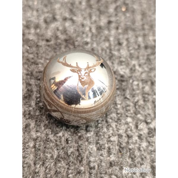 Boule blaser cerf en acier diam�tre classique avec butt� r�glable