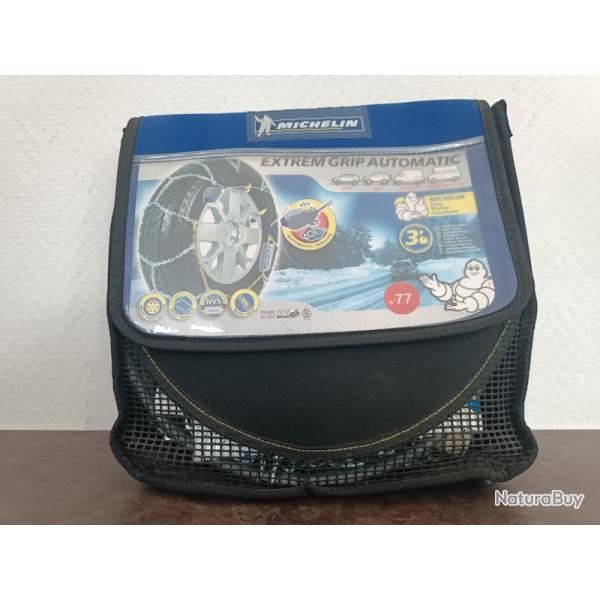 Paire de cha�nes � neige MICHELIN EXT GRIP AUTO 4x4 - taille n�77 Neuves