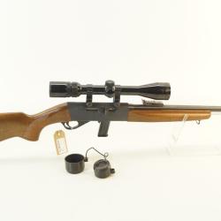 carabine anschutz 520 semi-auto 22lr lunette unifrance 3-9x40 pour ench&egrave;re 1� sans prix de r&eacute;serve