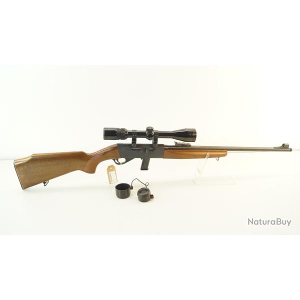 carabine anschutz 520 semi-auto 22lr lunette unifrance 3-9x40 pour ench�re 1� sans prix de r�serve
