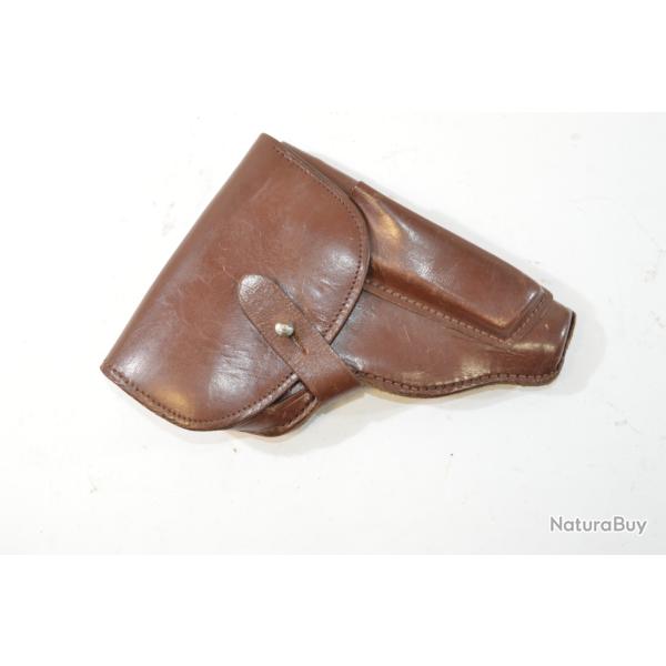 Etui holster pour pistolet Makarov PM RDA DDR Nationale Volksarmee nominatif. Guerre Froide