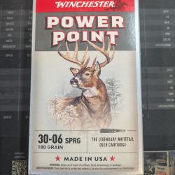 Winchester power point 30-06 180gr offre d&eacute;but de saison