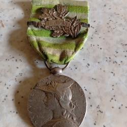 M&eacute;daille Madagascar 1895 en argent