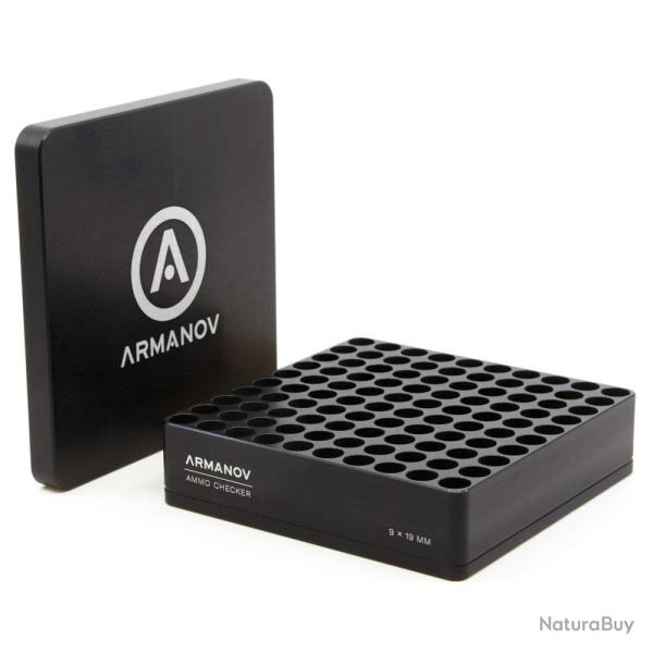 Armanov Case Gauge Box 100 (9x19) + Quick Loader