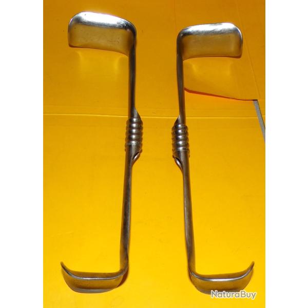 SERVICE DE SANTE : OUTIL MEDICAL ECARTEURS GRAND MODELE  POUR OPERATION ,BON ETAT  VOIR PHOTOS. POUR