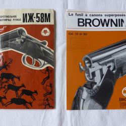 2 Anciens depliant fusil de chasse (3)