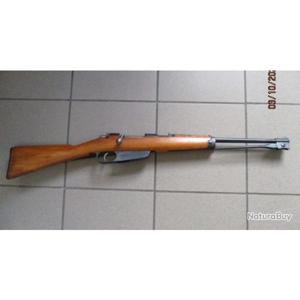 Superbe Carcano Mle 91 38 de cavallerie avec sa bretelle d'origine !