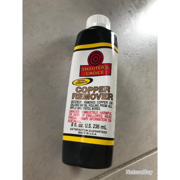 Shooter choice copper remover d�cuivrant 236ml NEUF