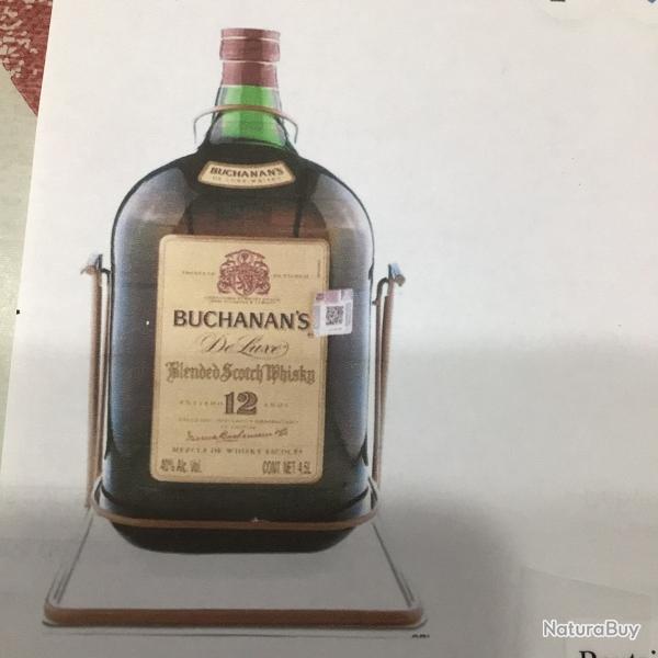 Bouteille whisky BUCHANANS DE LUXE en 4,5 litres