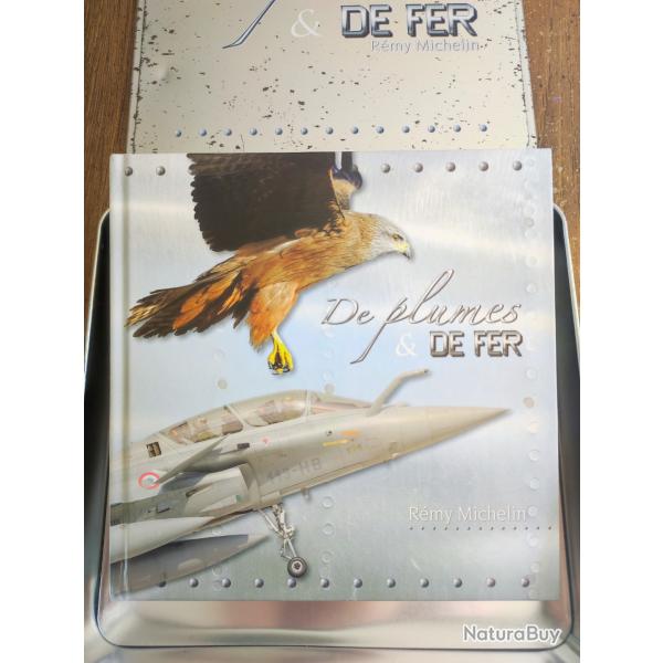 Rare coffret M�tal Mirage F1 �De plumes & de fer� + d�dicace manuscrite G�n�ral Lanata CEMAA.