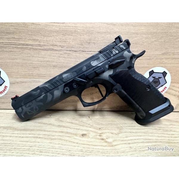 PISTOLET CZ 75 TACTICAL SPORT CUSTOM CAMO 9X19 OCCASION