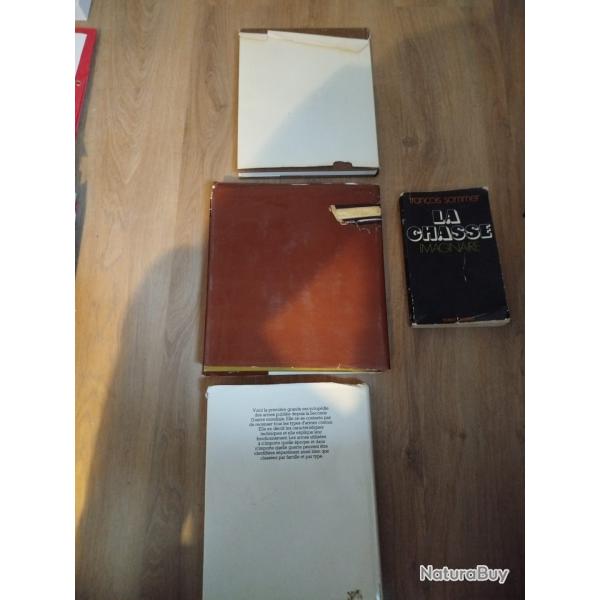 Lot 4 livres - Chasse de la B�casse et Armes