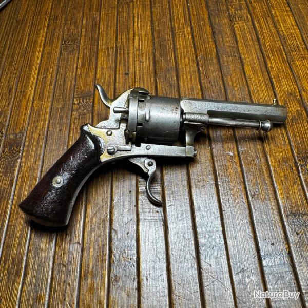 REVOLVER � BROCHE 7 mm EN SIMPLE ET DOUBLE ACTION ELG