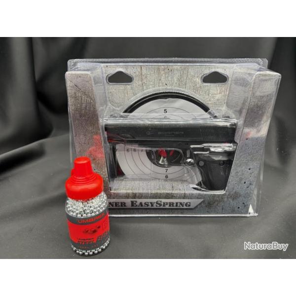 copie de BORNER Pistolet � air EasySpring 4.5mm BB's