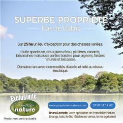 PROPRIETE DE CHASSE MULTI POSSIBILITES PAS DE CALAIS