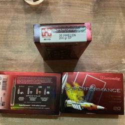 3 bo&icirc;tes 35 Whelem Hornady Superformance 200gr SP