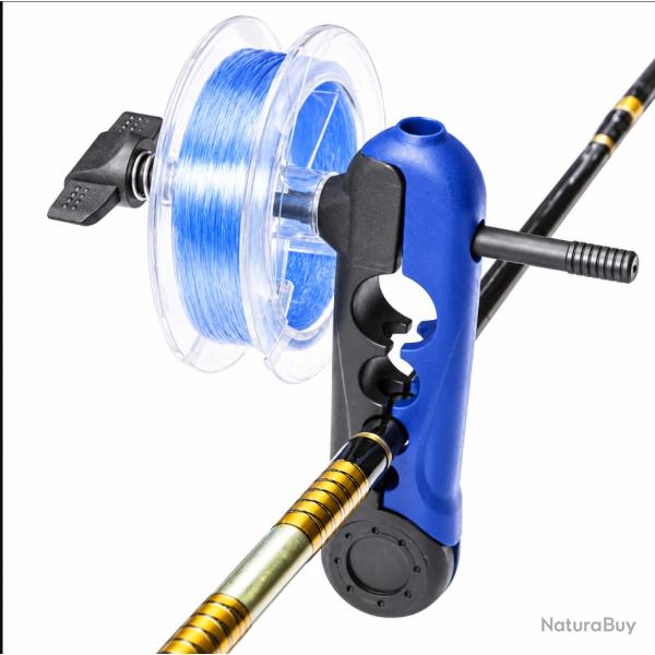 Enrouleur de Fil de P�che Dioche - Bobineur Moulinet Portable R�glable - 450 m