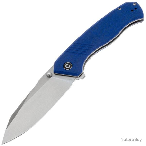 Couteau Pliant Civivi Placoid Lame Acier 14C28N Manche G10 Bleu Liner Lock CIVC230792