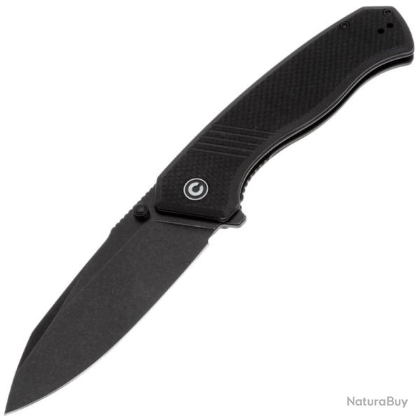Couteau Pliant Civivi Placoid Lame Acier 14C28N Manche G10 Noir Liner Lock CIVC230791