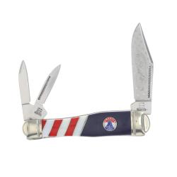 Couteau Pliant Rough Rider 250th Whittler Lame Acier Inoxydable Manche Synth&eacute;tique Slip Joint RR2736