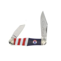 Couteau Rough Rider 250th Jack Knife Lame Acier Inoxydable Manche Synth&eacute;tique Slip Joint RR2735