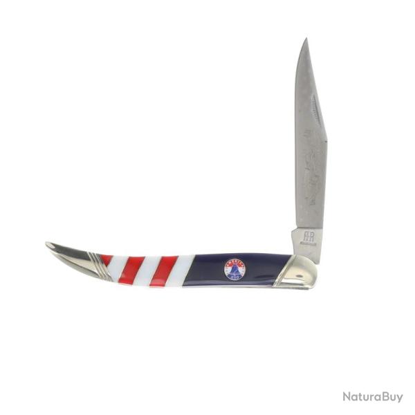 Couteau Rough Rider 250th Toothpick Lame Acier Inoxydable Manche Synth�tique Slip Joint RR2728