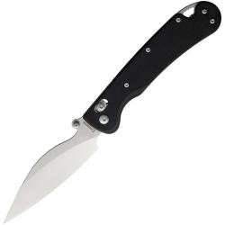 Couteau Pliant Daggerr Pelican Slim Lame Acier VG-10 Manche G10 Noir Cross Bar Lock DGRFM023SBKS