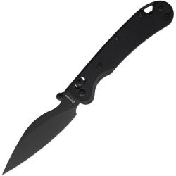 Couteau Pliant Daggerr Pelican Slim Lame Acier VG-10 Manche G10 Noir Cross Bar Lock DGRFM023SBKB