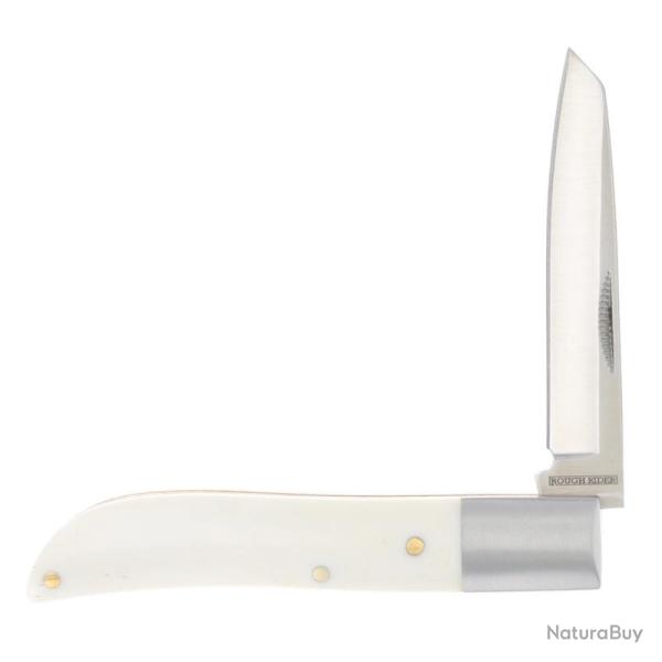 Couteau Pliant Rough Rider Winter Bone Dragon Wing Lame Acier Inoxydable Manche Os Slip Joint RR2556