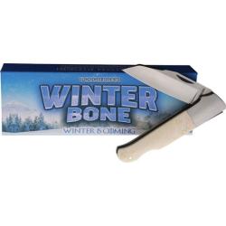 Couteau Pliant Rough Rider Winter Bone Walker Lame Acier Inoxydable Manche Os Lockback RR2555