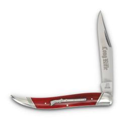 Couteau Pliant Rough Rider Long Rifle Large Toothpick Lame Acier Inoxydable Manche Os Slip Joint