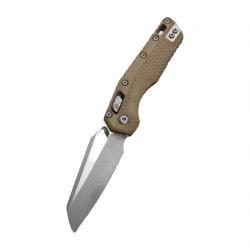 Couteau Microtech MSI Lame Acier M390MK Manche Polym&egrave;re Tri-Grip Dark Earth Ram-Lok USA