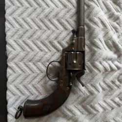 reichrevolver allemand Mod&egrave;le 1879 - 10,6 mm - dat&eacute; 1882 - N&deg;5287