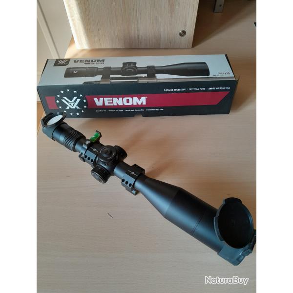 VORTEX OPTICS VENOM 5-25x56 FFP EBR-7C MRAD
