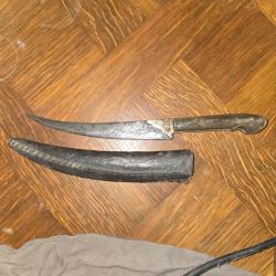 Couteau oriental rare cr&eacute;tois