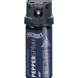 Bombe lacrymog&egrave;ne gaz poivre Walther Prosecur 360&deg; Balistic 40 ml