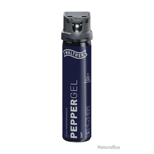 Bombe lacrymog�ne gel poivre Walther ProSecur 360� jet balistique 85 ml
