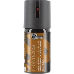 Bombe de d&eacute;fense au poivre OC Prepared 2 Protect PDS-40 Red Gaz jet conique 26 ml marqueur UV