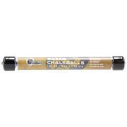 Billes craie bleue calibre 68 noyau acier Prepared 2 Protect P2P - Lot de 10