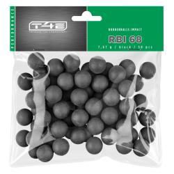 Billes caoutchouc noyau acier calibre 68 T4E RBI x50
