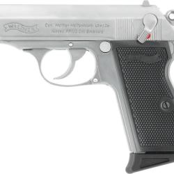 Pistolet &agrave; gaz airsoft Walther PPK/S 6 mm coloris silver