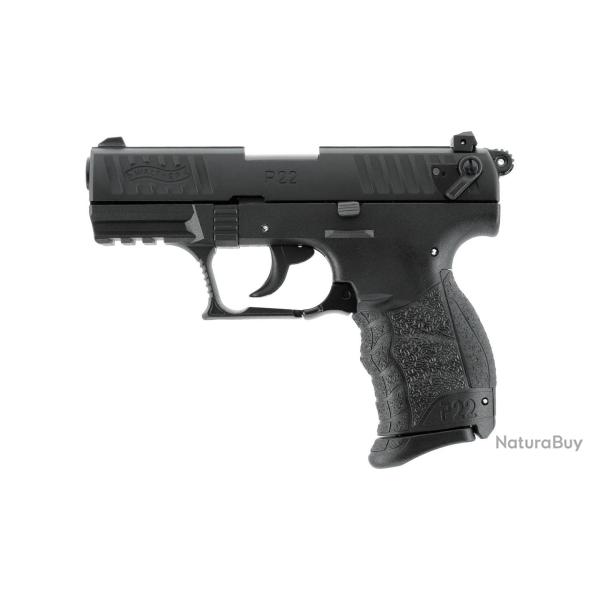 Pistolet d'alarme Walther P22Q calibre 9 mm PAK noir