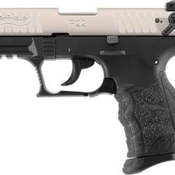 Pistolet d'alarme Walther P22Q calibre 9 mm PAK nickel&eacute;
