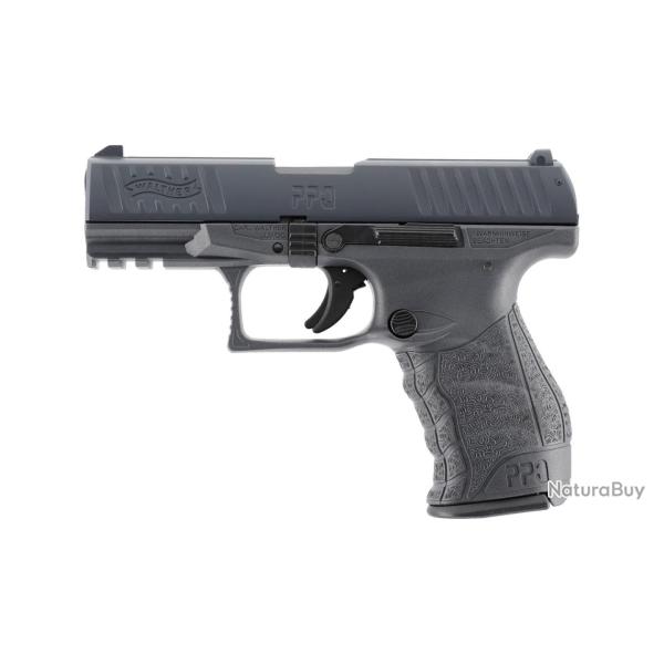 Pistolet � blanc Walther PPQ M2 calibre 9 mm PAK Tungsten Gray