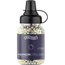 Billes BB acier dor&eacute;es Walther Premium Gold Steel cal. 4,5 mm 0,36 g x1500