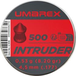Plombs pointus Umarex Intruder calibre 4,5 mm 0,52 g bo&icirc;te de 500
