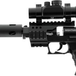 Pistolet &agrave; plombs CO2 Walther Nighthawk calibre 4,5 mm