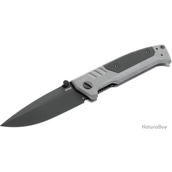 Couteau pliant Walther PDP Spearpoint Folder coloris Tungsten Grey